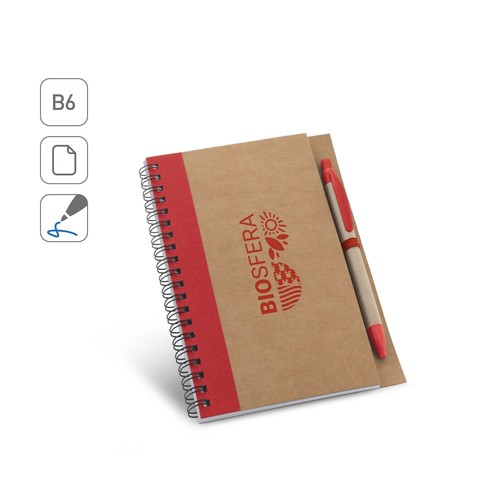 ASIMOV. BLOC DE NOTAS TAMAÑO B6 CON ESPIRAL, PÁGINAS LISAS