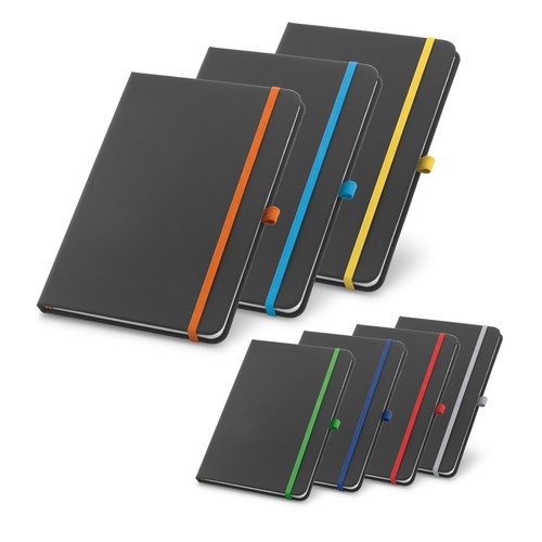 CORBIN. CUADERNO A5 EN PU CON HOJAS RAYADAS