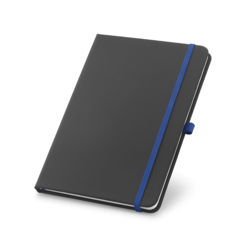 azulón CORBIN. Cuaderno A5 en PU con hojas rayadas