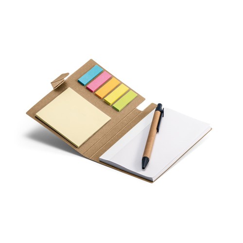 COOPER. Carnet de notes adhésif, 6 types de feuilles autocollantes - 4