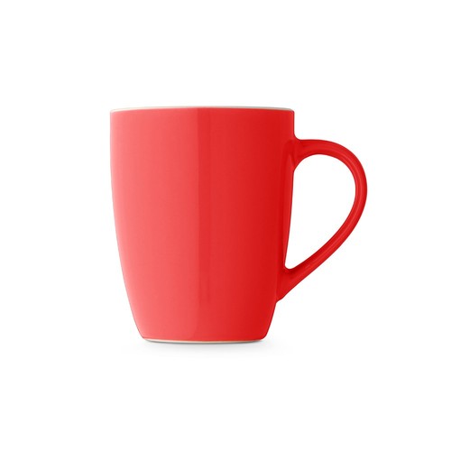 CINANDER. Taza de cerámica con acabado brillante, 370 ml