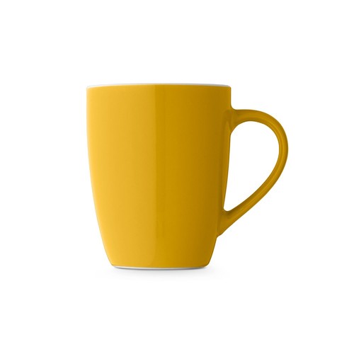 CINANDER. Taza de cerámica con acabado brillante, 370 ml