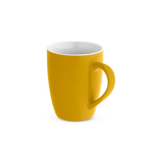 CINANDER. Taza de cerámica con acabado brillante, 370 ml
