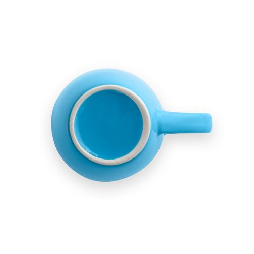 azul claro CINANDER. Taza de cerámica 370 mL