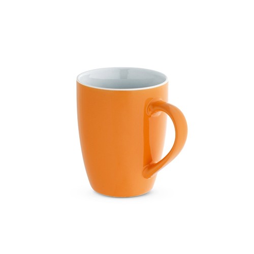 CINANDER. Taza de cerámica con acabado brillante, 370 ml