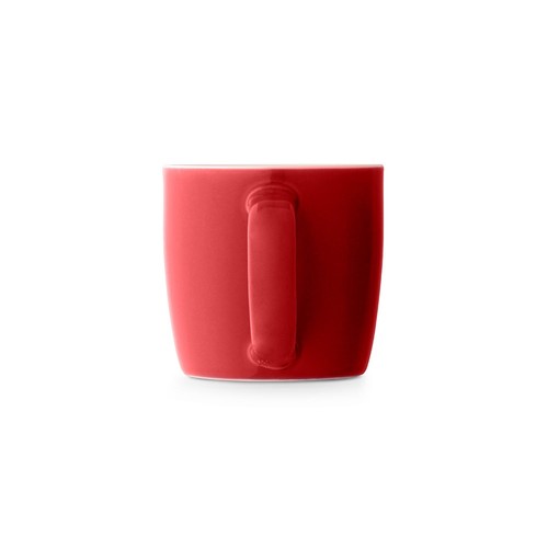 red COMANDER. Taza de cerámica con acabado brillante, 370 ml