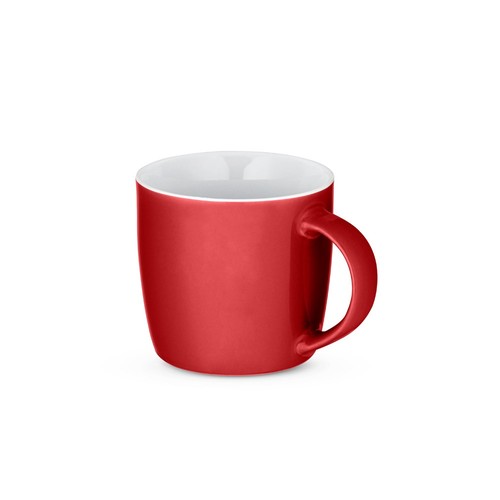 red COMANDER. Taza de cerámica con acabado brillante, 370 ml