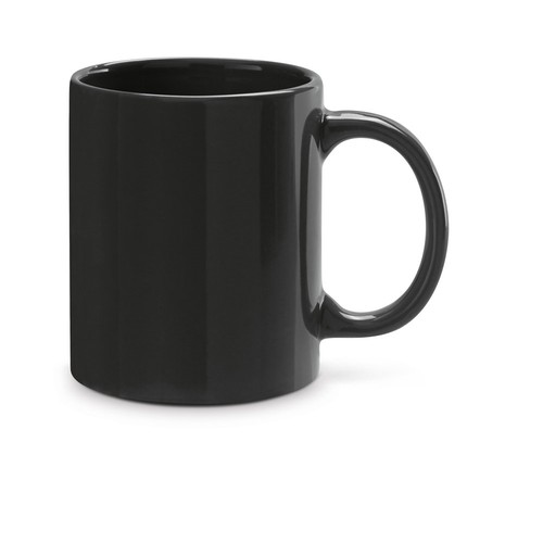 black BARINE. Taza de cerámica 350 mL