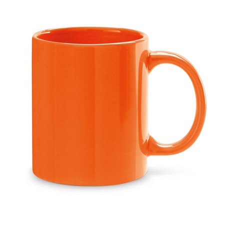 orange BARINE. Taza de cerámica 350 mL