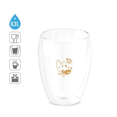 MACHIATO DUO. JUEGO DE 2 TAZAS 350 ML