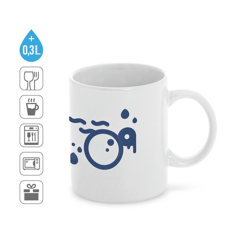 CURCUM. TAZA DE CERÁMICA 350 ML