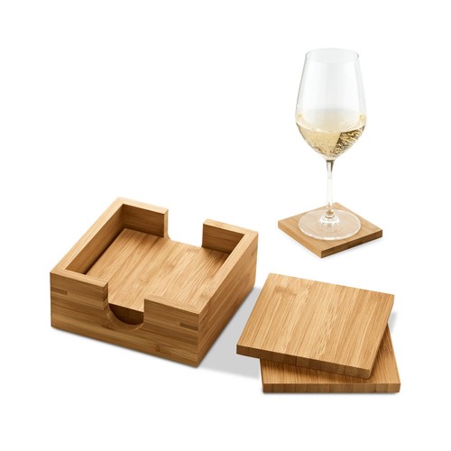 GAUTHIER. POSAVASOS DE BAMBÚ