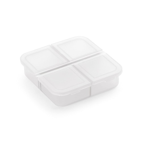 white ROBERTS. Pastillero con 4 separadores