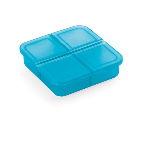 azul claro ROBERTS. Pastillero con 4 separadores