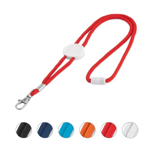 WEAVE. LANYARD TIPO CORDÓN Y FABRICADO EN POLIÉSTER