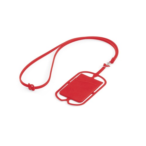 red NICOLAUS. Tarjetero con soporte para smartphone