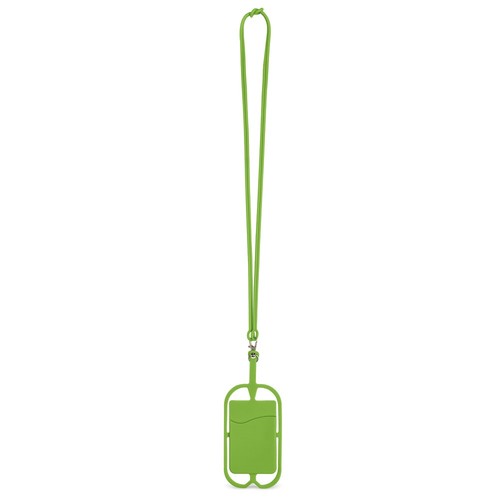 verde claro NICOLAUS. Tarjetero con soporte para smartphone