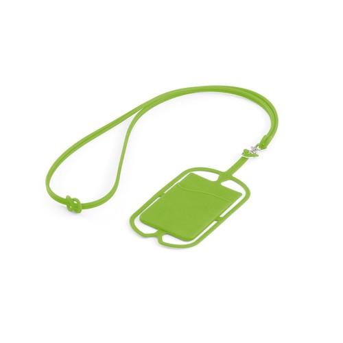verde claro NICOLAUS. Tarjetero con soporte para smartphone