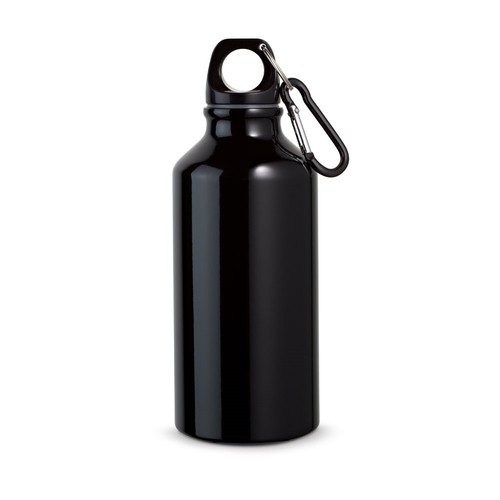 LANDSCAPE S. Bouteille de sport 400mL en aluminium avec mousqueton - 2