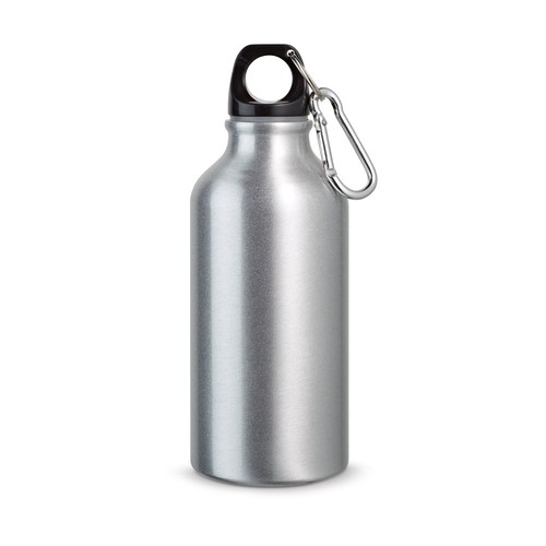 plateado satinado LANDSCAPE S. Botella deportiva 400 mL