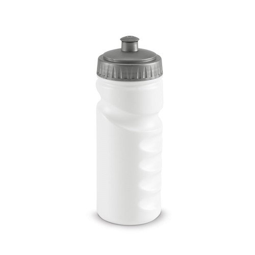 plateado satinado LOWRY. Botella deportiva 530 mL