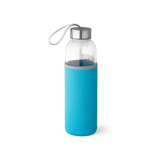 azul claro RAISE. Botella deportiva de 520 mL