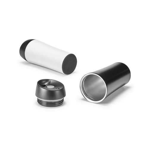 MONARDA. Mug de voyage 470mL en acier inox et PP - 4