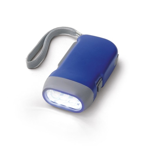 blue EDDIE. Linterna Dynamo con 3 leds