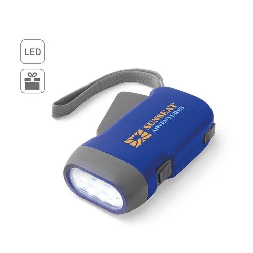EDDIE. LINTERNA DYNAMO CON 3 LEDS
