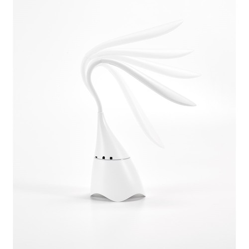GRAHAME. Lampe de bureau portable avec haut-parleur et autonomie de 5h en ABS recyclé (100 % rABS) - 3