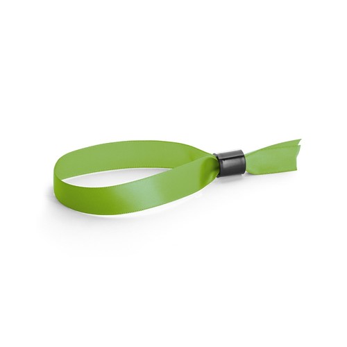 verde claro SECCUR. Brazalete de raso a prueba de manipulaciones