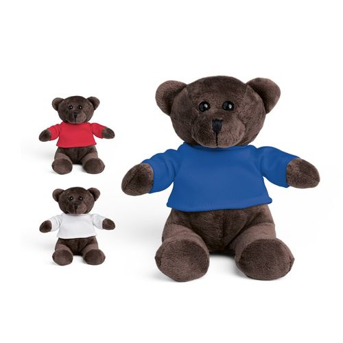 BEAR. Peluche ourson avec t-shirt - 1
