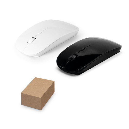 BLACKWELL. Souris sans fil alimentée par batterie en ABS recyclé (100 % rABS), RIONDET SERIPUB, EYBENS