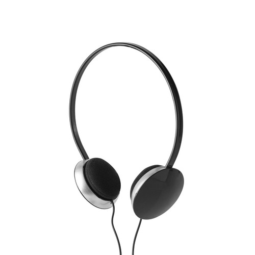 black VOLTA. Auriculares con cable ABS de 1.2m