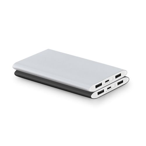 NOBEL. Power bank 7'200 mAh, fabricado en aluminio reciclado (100% rAL)
