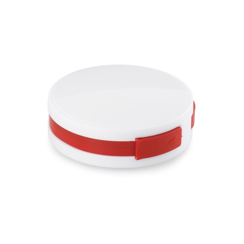 red GARDNER. HUB con cable y 4 puertos USB-A, fabricados en ABS
