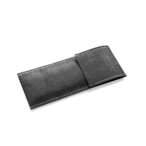 black PINEL. Auriculares con cable retráctil de 0.75m en ABS