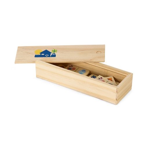 DOMIN. Jeu de dominos en bois - 7