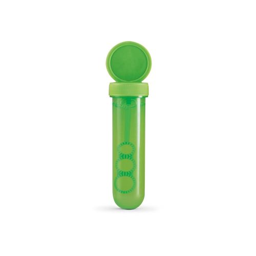 verde claro BUBBLY. Bolas de jabón en envase de PP