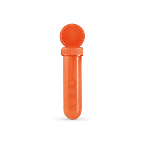 orange BUBBLY. Bolas de jabón en envase de PP