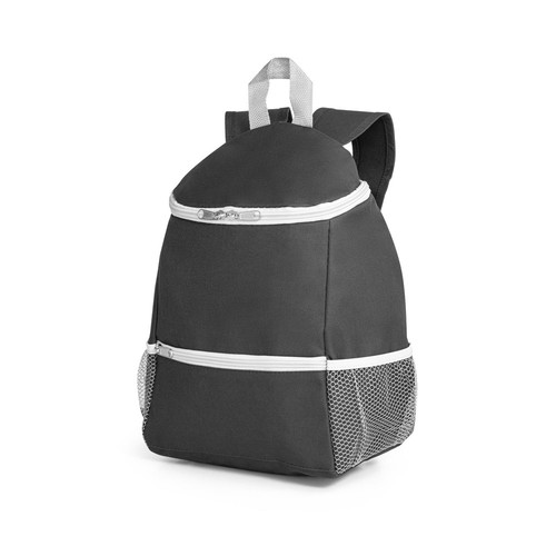 black JAIPUR. Mochila térmica 10 L en poliéster 600D