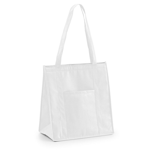 white ROTTERDAM. Bolsa nevera 10 L en non-woven (80 g/m²)
