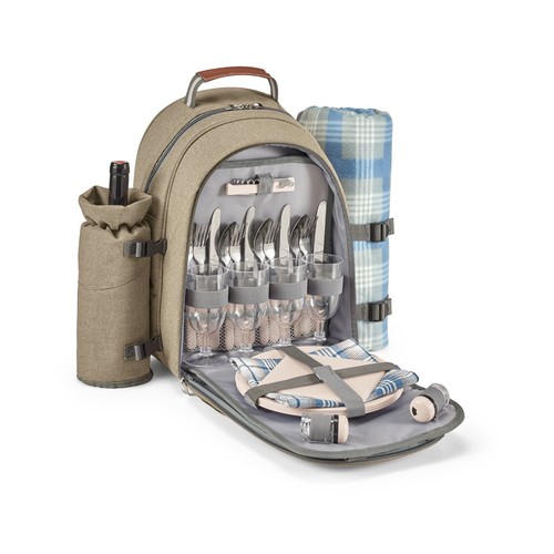 VILLA. Sac à dos thermique pour pique-nique en polyester recyclé haute densité 600D - 3