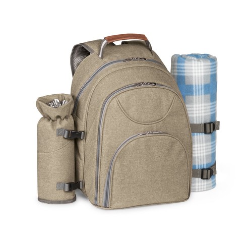 VILLA. Sac à dos thermique pour pique-nique en polyester recyclé haute densité 600D