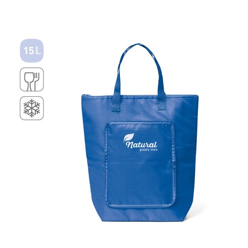MAYFAIR. BOLSA TÉRMICA PLEGABLE EN POLIÉSTER 210D 15 L