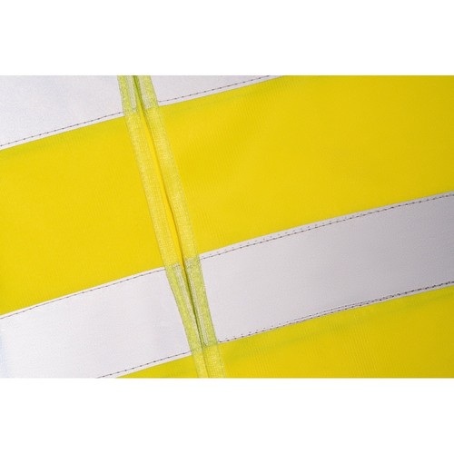 yellow YELLOWSTONE. Chaleco de alta visibilidad hecho en poliéster 100%