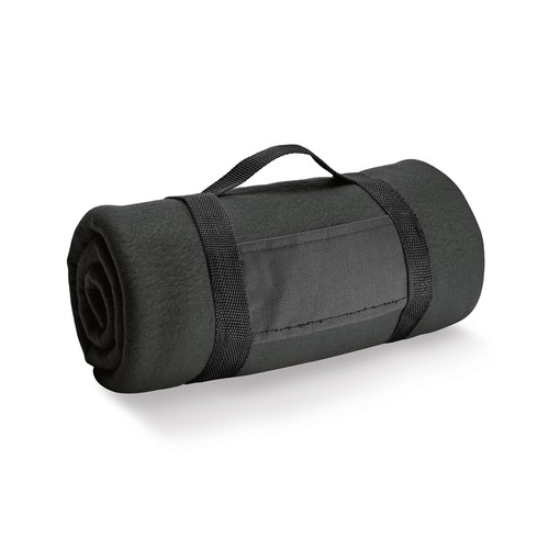 THORPE. Manta polar con asa desmontable (180 g/m²)