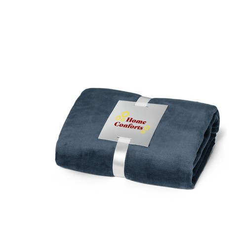 DYLEAF. MANTA POLAR (240 G/M²) CON CINTA PARA TARJETA DE PERSONALIZACIÓN