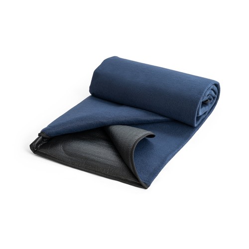 blue RILEY. Manta de picnic forrada en EPE (180 g/m²)