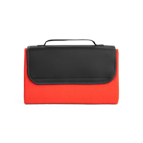 red RILEY. Manta polar con asa de transporte y solapa (180 g/m²)